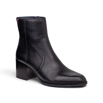 Stivaletti Donna con Tacco in Pelle Nera | Callaghan 37001 SPIRAL BLACK Callaghan 