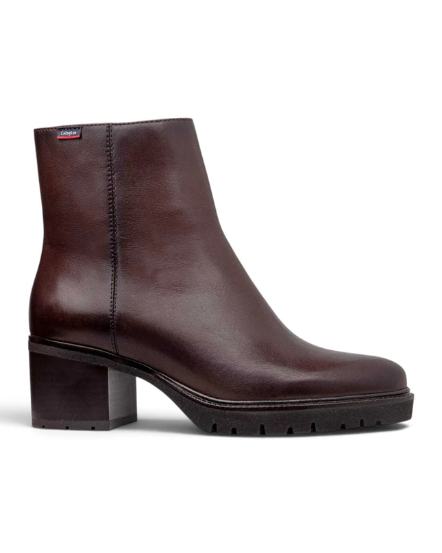 Stivletti Donna con Tacco e Plateau in Pelle Marrone | Callaghan 37201 LAURA BROWN Callaghan 