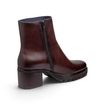 Stivletti Donna con Tacco e Plateau in Pelle Marrone | Callaghan 37201 LAURA BROWN Callaghan 