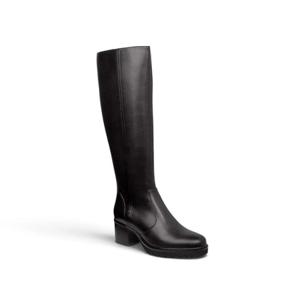 Stivlai Donna con Tacco e Plateau in Pelle Nera | Callaghan 37206 LAURA BLACK Callaghan 