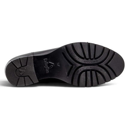 Stivlai Donna con Tacco e Plateau in Pelle Nera | Callaghan 37206 LAURA BLACK Callaghan 