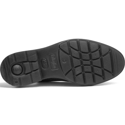 Polacchine Uomo con Lacci in Pelle Nera | Callaghan 52802 WHO PELLE BLACK Callaghan 