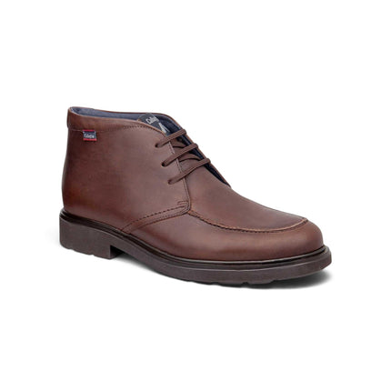 Polacchine Uomo con Lacci in Pelle Marrone | Callaghan 52802 WHO PELLE BROWN Callaghan 