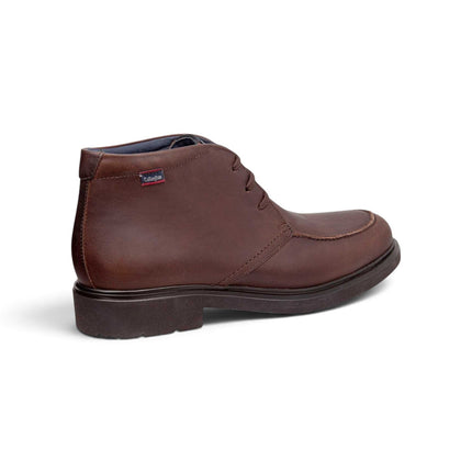 Polacchine Uomo con Lacci in Pelle Marrone | Callaghan 52802 WHO PELLE BROWN Callaghan 