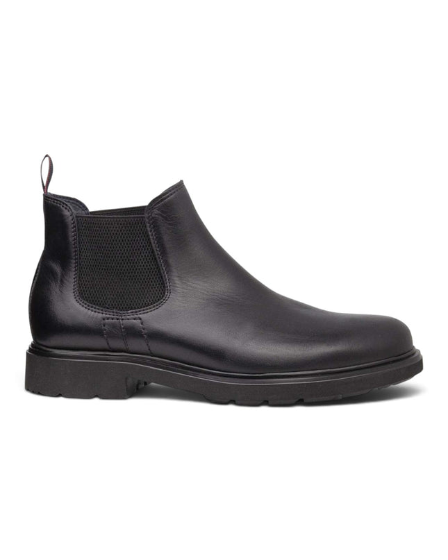 Stivaletti Chelsea Uomo in Pelle Nera| Callaghan 52806 WHO PELLE BLACK Callaghan 