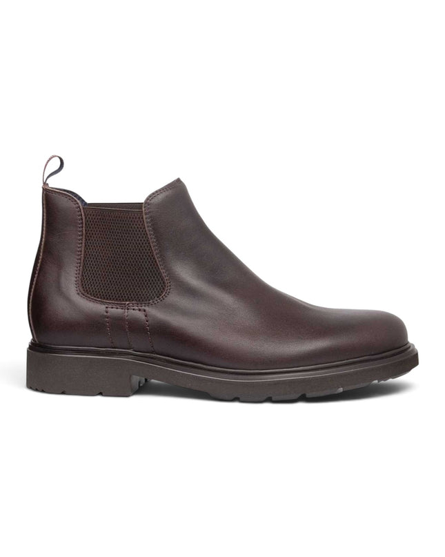 Stivaletti Chelsea Uomo in Pelle Marrone | Callaghan 52806 WHO PELLE BROWN Callaghan 