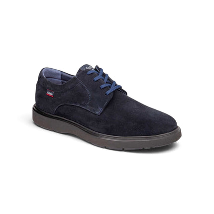 Francesina Stringata Liscia da Uomo in Camoscio Blu | Callaghan 53004 ALAN SUEDE BLUE Callaghan 