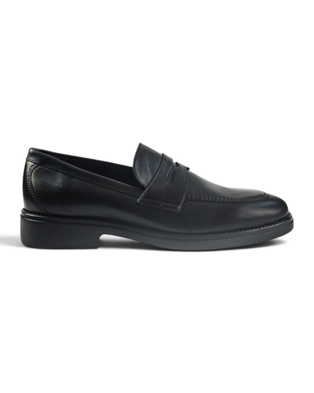 Mocassini Uomo con Bendina in Pelle Nera | Callaghan 59803 CLASSI PELLE BLACK Callaghan 