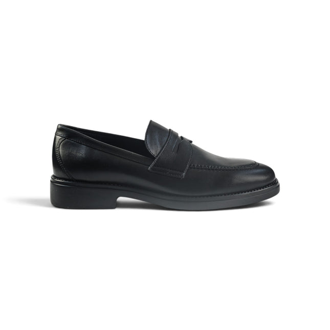 Mocassini Uomo con Bendina in Pelle Nera | Callaghan 59803 CLASSI PELLE BLACK Callaghan 