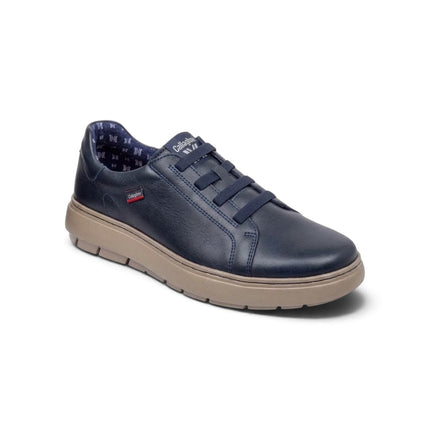 Slipon Sneakers Uomo in Pelle Blu | Callaghan 60603 ADAPTABLE PELLE BLUE Callaghan 