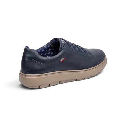 Slipon Sneakers Uomo in Pelle Blu | Callaghan 60603 ADAPTABLE PELLE BLUE Callaghan 