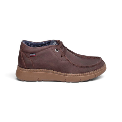 Polacchine Wallabee Uomo in Pelle Marrone | Callaghan 60701 NOBU PELLE BROWN Callaghan 