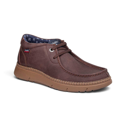 Polacchine Wallabee Uomo in Pelle Marrone | Callaghan 60701 NOBU PELLE BROWN Callaghan 