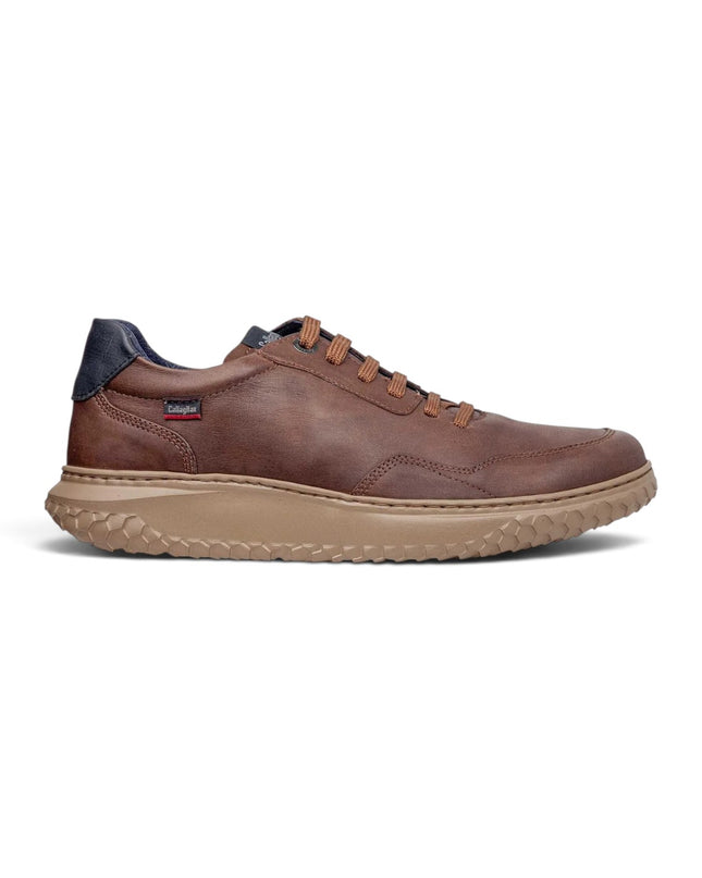 Sneakers Uomo in Pelle Marrone | Callaghan 60810 TERRAIN PELLE BROWN Callaghan 