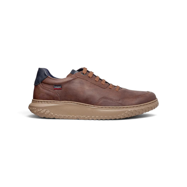 Sneakers Uomo in Pelle Marrone | Callaghan 60810 TERRAIN PELLE BROWN Callaghan 