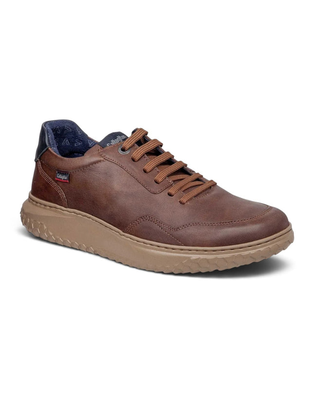 Sneakers Uomo in Pelle Marrone | Callaghan 60810 TERRAIN PELLE BROWN Callaghan 