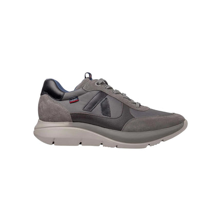Sneakers Algoritmo Uomo in Camoscio e Tessuto Grigio Multi | Callaghan 61208 ALGORITMO NUTRIA Callaghan 