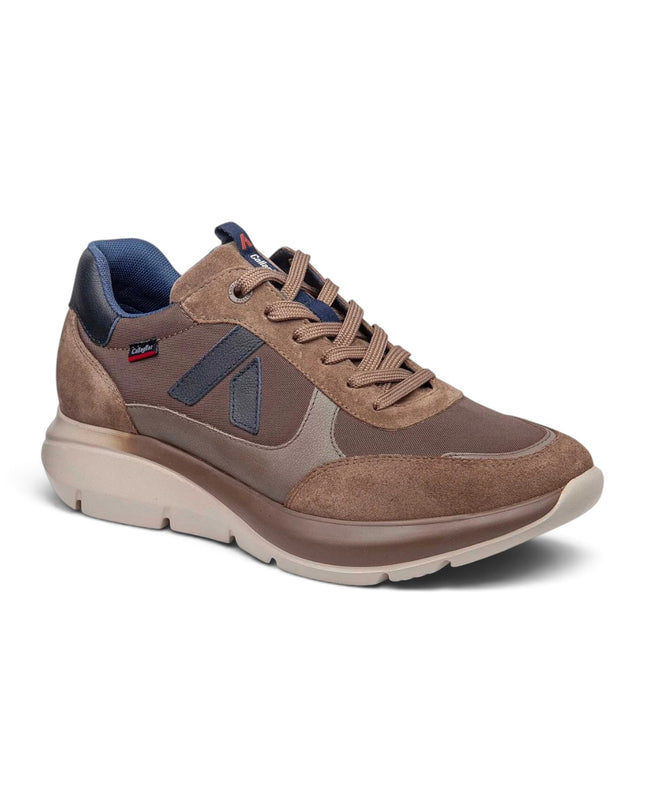 Sneakers Algoritmo Uomo in Camoscio e Tessuto Tartufo Multi | Callaghan 61208 ALGORITMO TRUFA Callaghan 