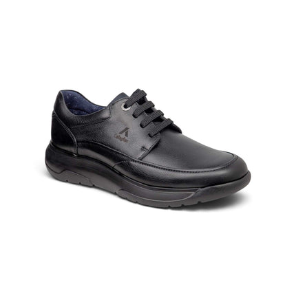 Francesina Stringata da Uomo in Pelle Nera | Callaghan 66700 ALGORITMO CASUAL PELLE BLACK Callaghan 