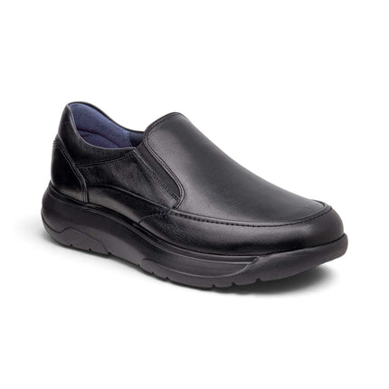 Slipon Mocassino da Uomo in Pelle Nera | Callaghan 66701 ALGORITMO CASUAL PELLE BLACK Callaghan 
