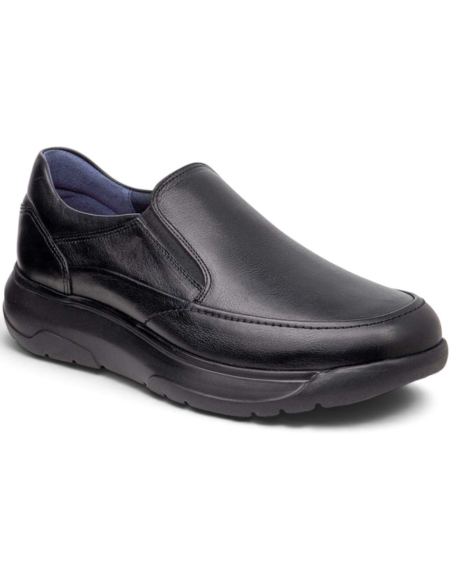 Slipon Mocassino da Uomo in Pelle Nera | Callaghan 66701 ALGORITMO CASUAL PELLE BLACK Callaghan 