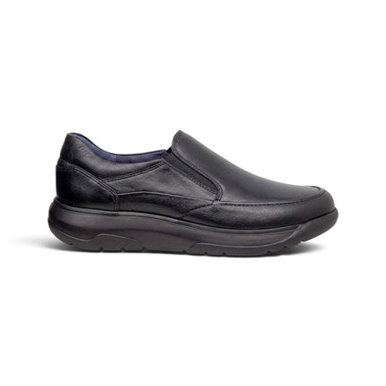 Slipon Mocassino da Uomo in Pelle Nera | Callaghan 66701 ALGORITMO CASUAL PELLE BLACK Callaghan 