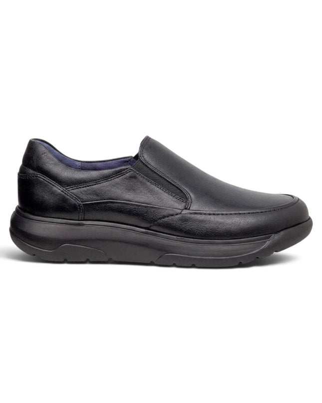 Slipon Mocassino da Uomo in Pelle Nera | Callaghan 66701 ALGORITMO CASUAL PELLE BLACK Callaghan 