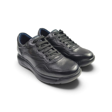 Sneakers Bassa da Uomo in Pelle Nera | Callaghan 66702 ALGORITMO CASUAL PELLE BLACK Callaghan 