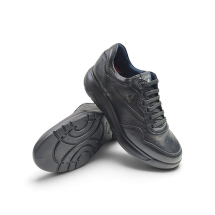 Sneakers Bassa da Uomo in Pelle Nera | Callaghan 66702 ALGORITMO CASUAL PELLE BLACK Callaghan 