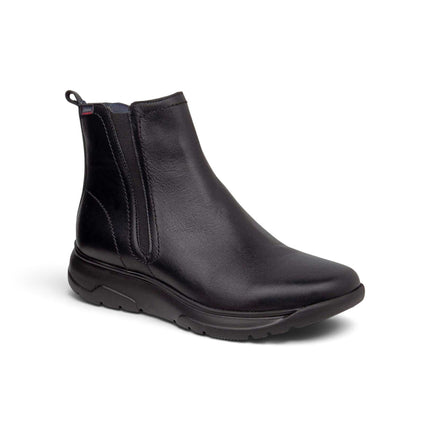 Stivaletti Donna con Zeppa in Pelle Nera | Callaghan 67705 ALGORITMO CASUAL SRA PELLE BLACK Callaghan 