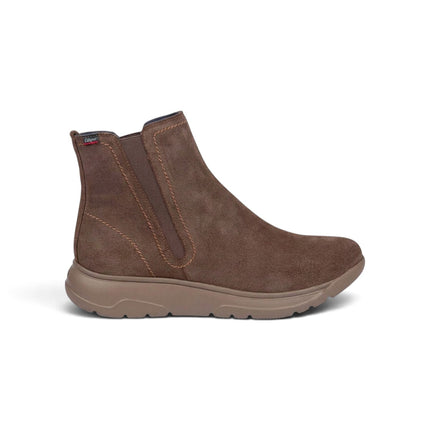 Stivaletti Donna con Zeppa in Camoscio Tartufo | Callaghan 67705 ALGORITMO CASUAL SRA SUEDE TRUFA Callaghan 
