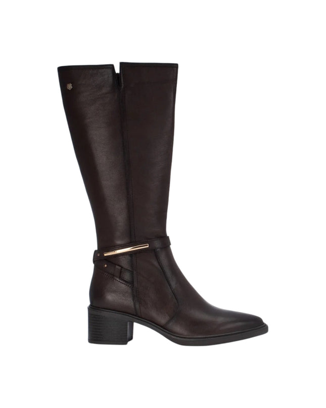 Stivale Donna a Punta con Tacco in Pelle Moro | Carmela 164376 BROWN Carmela 