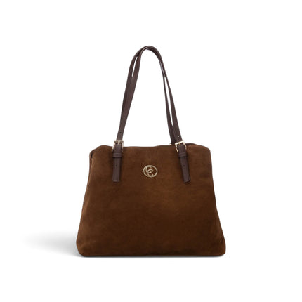 Borsa Donna in Camoscio Cuoio Camel | Carmela 186232 CAMEL Carmela 