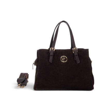 Borsa Donna in Camoscio Marrone Moro | Carmela 186233 BROWN Carmela 