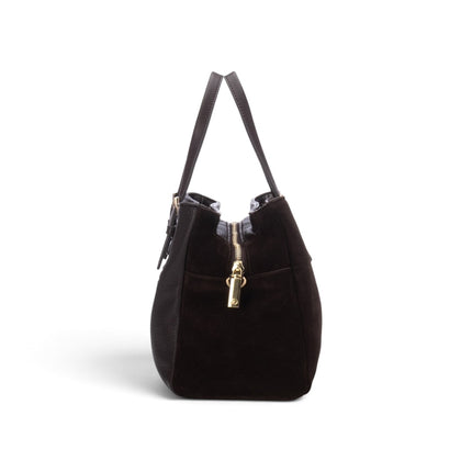 Borsa Donna in Camoscio Marrone Moro | Carmela 186233 BROWN Carmela 
