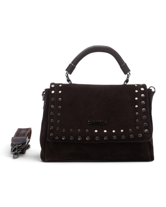 Borsa Donna in Camoscio Marrone Moro | Carmela 186235 BROWN Carmela 