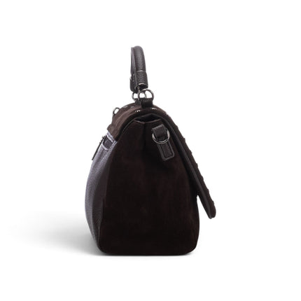 Borsa Donna in Camoscio Marrone Moro | Carmela 186235 BROWN Carmela 