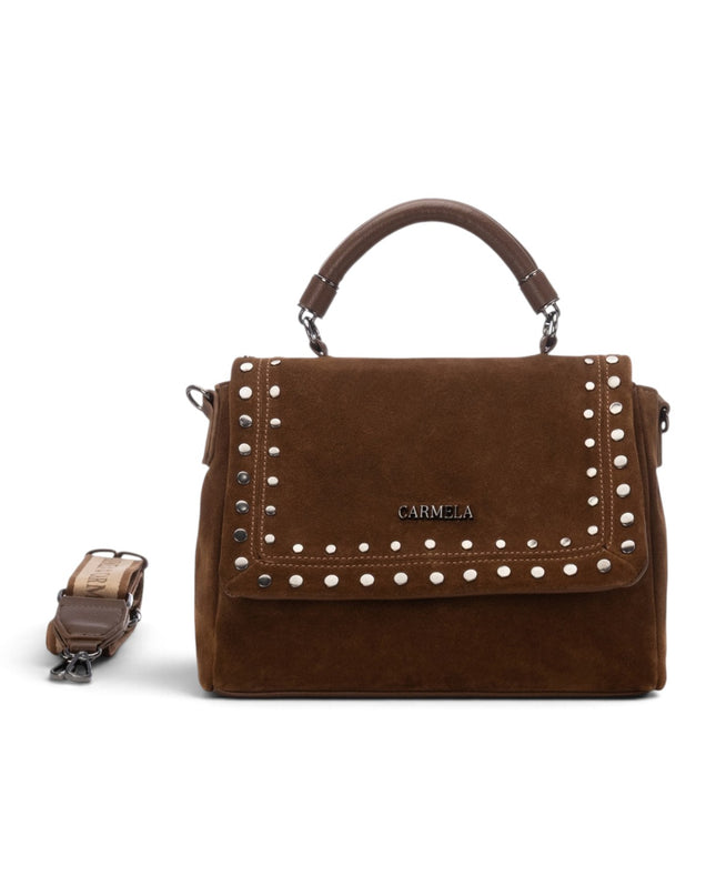 Borsa Donna in Camoscio Camel Cuoio | Carmela 186235 CAMEL Carmela 
