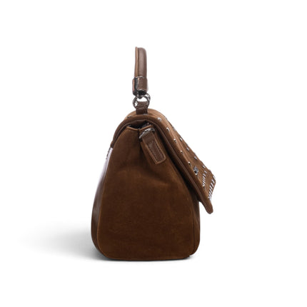 Borsa Donna in Camoscio Camel Cuoio | Carmela 186235 CAMEL Carmela 