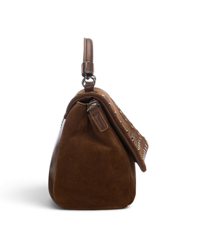 Borsa Donna in Camoscio Camel Cuoio | Carmela 186235 CAMEL Carmela 