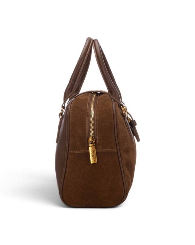 Borsa Donna in Camoscio Camel Cuoio | Carmela 186241 CAMEL Carmela 