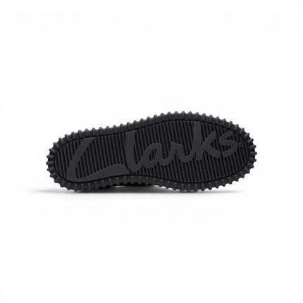 Stivaletti Stringati Wallabee Uomo in Pelle Nera | Clarks 26178264 Torhill Hi BLACK Clarks 
