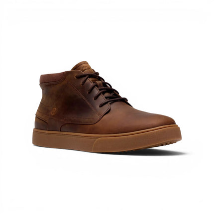Stivaletto Stringato Uomo in Pelle Ingrassato Marrone 26327459 Lydford Mid BROWN Clarks 