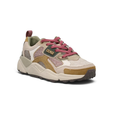 Sneakers Donna in Pelle Multicolor Mix | Colmar GARNER HERRINGBONE MULTI Colmar 