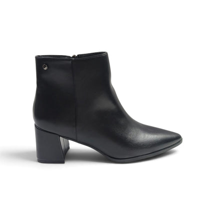 Stivaletti Donna a Punta con Tacco Medio in Ecopelle Nera | Exe 26179BF BLACK Exe 