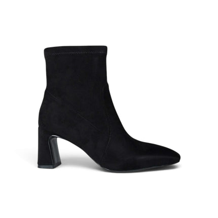 Stivaletti Donna con Tacco in Eco Camoscio Nero | Exe PAOLINA 510 BLACK Exe 