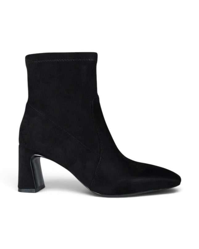 Stivaletti Donna con Tacco in Eco Camoscio Nero | Exe PAOLINA 510 BLACK Exe 