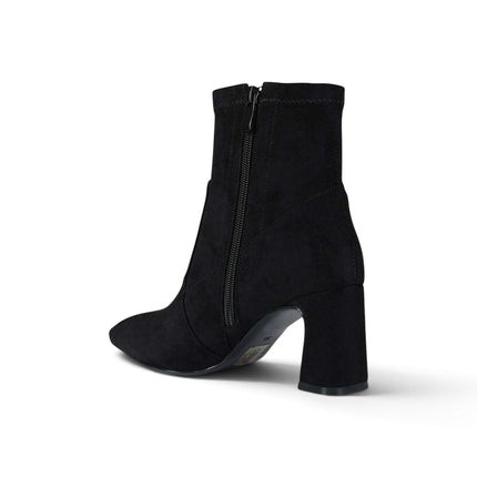 Stivaletti Donna con Tacco in Eco Camoscio Nero | Exe PAOLINA 510 BLACK Exe 