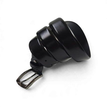 Cintura Uomo in Pelle Nera | Frau A237C BLACK Frau 