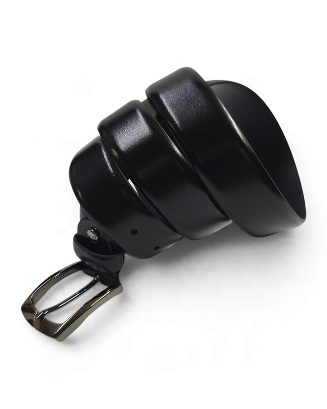Cintura Uomo in Pelle Nera | Frau A237C BLACK Frau 